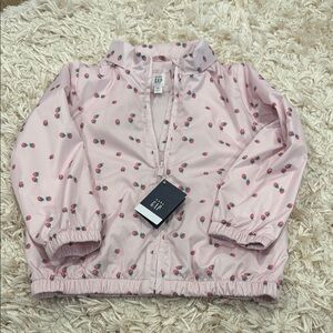 GAP Kids Pink Cherry Print Jacket